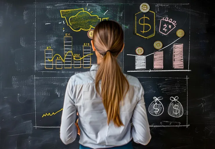 mujer-esta-mirando-pizarra-grafico-que-dice-financiero-financiero_979520-108026